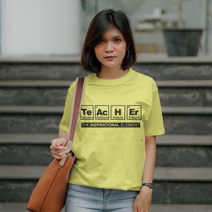 The Inspirational Element Teacher T-Shirt