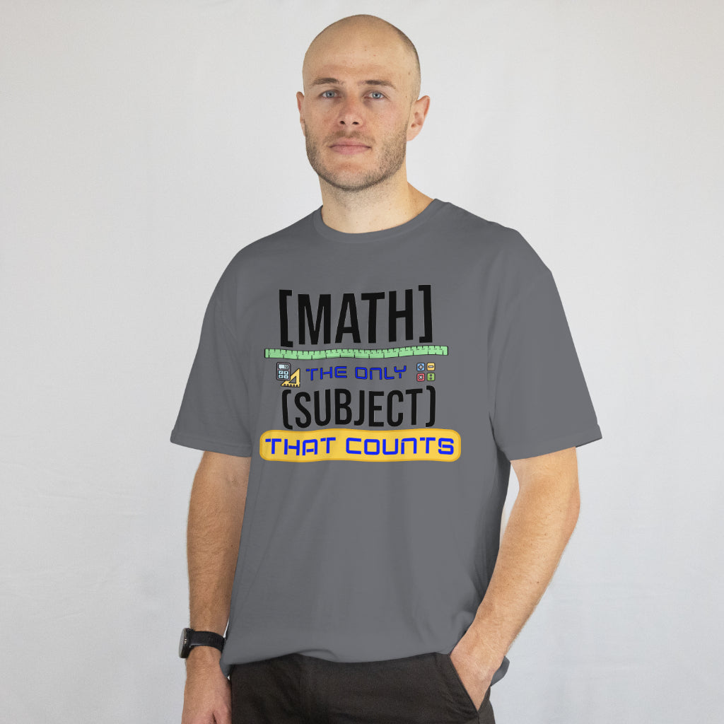 Math The Only Subject That Counts T-shirt