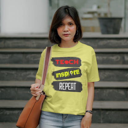 Teach Inspire Repeat T-shirt